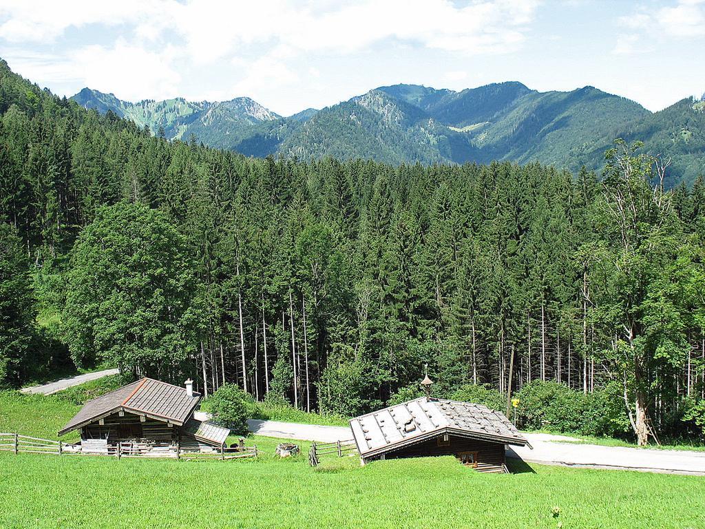 Almbruennerl Die Almhuette Auf Der Raffner Alm Ruhpolding Exterior foto